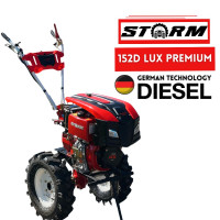 Мотоблок дизельный Storm 152D LUX Premium