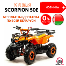 Квадроцикл детский Storm Scorpion 50 E