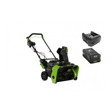 Аккумуляторная снегоуборочная машина GreenWorks GD82STK5 82В DigiPro (в комплекте АКБ + Зарядное устройство)