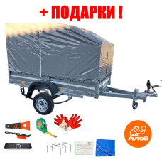 Прицеп A35U1B (3500*2000*300 ресс. AL-KO (R13) 1200мм Аэро)