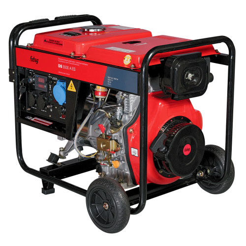 Генератор дизельный FUBAG DS 5500 A ES с электростартером и коннектором автоматики Генератор дизельный FUBAG DS 5500 A ES с электростартером и коннектором автоматики