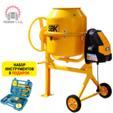 БЕТОНОСМЕСИТЕЛЬ SBK SX-155 (155Л., 950 ВТ., 220В)