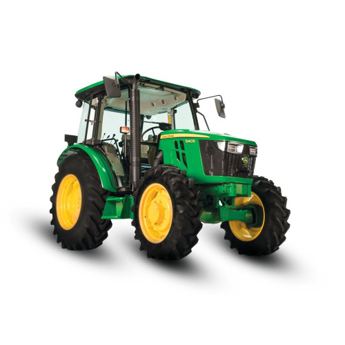 Трактор дизельный JOHN DEERE 5405 4WD V1 PR LIFTPRO CAB в комплекте с фронтальным погрузчиком и экскаватором