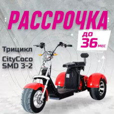 Трицикл CITYCOCO (SMD 302) NEW+ПОДАРОК