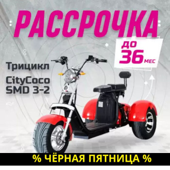 Трицикл CITYCOCO (SMD 302) NEW+ПОДАРОК